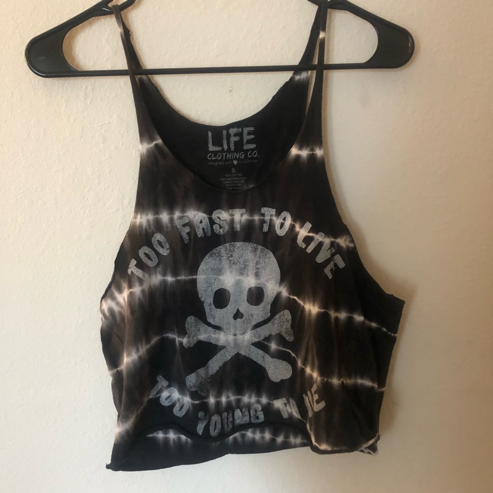 Too Fast To Live, Too Young To Die tank